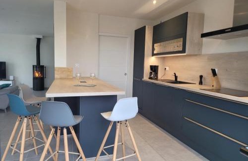 Plouneour-Trez Villa | Villa l'estran récente vue mer Plounéour-Brignogan-plages