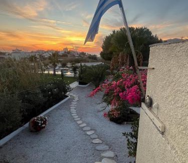 Posidonia Villa | Villa Loretta 1 with pool, jacuzzi and garden