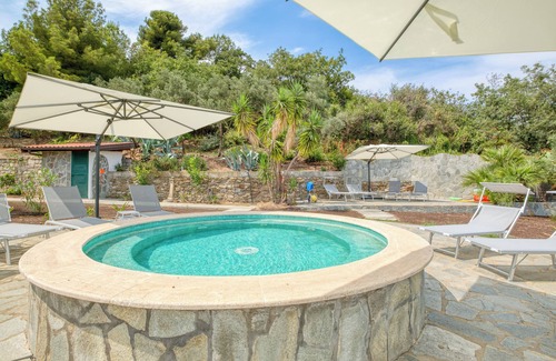 Vigo-Peirano Villa | Villa Luce del Sol Lux with Pool - M, Alassio, Italy