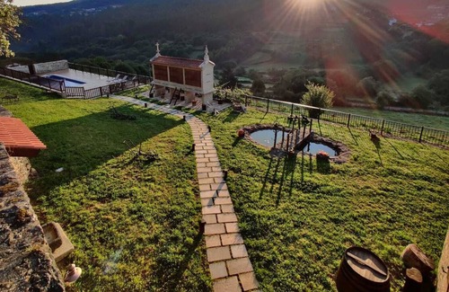 Campo Lameiro Villa | Villa María (320), valley views with pool