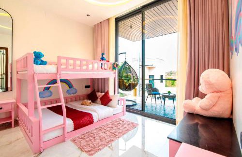 Udaipur Apartment | Villa Papillon by DanCenter | Pvt Pool | Jacuzzi | Kids Room | Udaipur