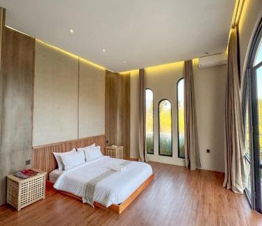 Cisarua Villa | Villa Puncak Dengan View Persawahan