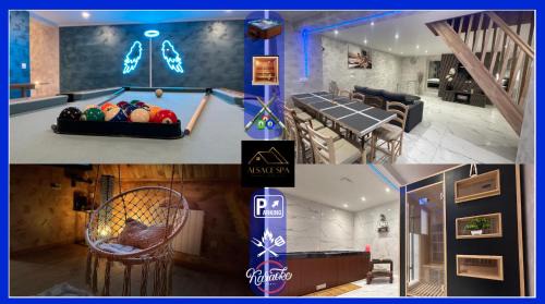 Strasbourg Villa | Villa Spacieuse SPA Sauna Billiard Netflix
