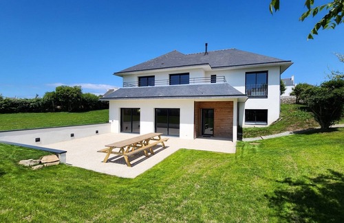 Plouhinec Villa | Villa Ty Spa Avec sa vue mer à Plouhinec et sa Piscine Chauffée
