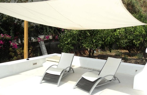 Lipari Historic Centre Villa | Villa 'Valle Canale Piccola' with Sea View, Wi-Fi and Air Conditioning