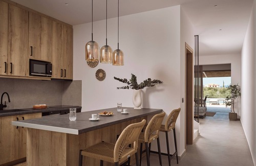 Psarou Villa | Villa with beautiful view and breathtaking sunset.