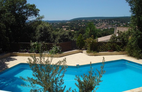 Saint-Gely-du-Fesc Villa | Villa with large private pool, by golf course, views of village, Languedoc area.