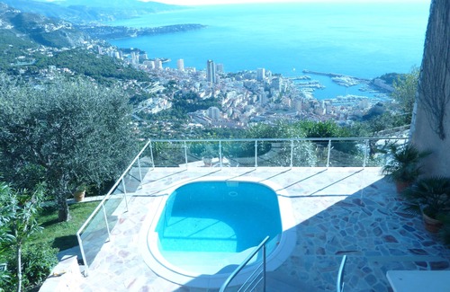La Turbie Villa | VILLA WITH PANORAMIC VIEW OF MONACO AND ITALY FOR 4 PEOPLE