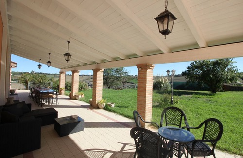 Mombaroccio Villa | Villa with pool: sea and land in the beautiful Marche hills