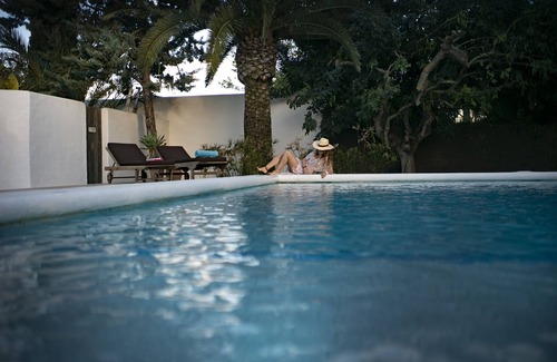 Ibiza Town Villa | Villa With Private Pool & Garden, 5 minutes walk to the Beach