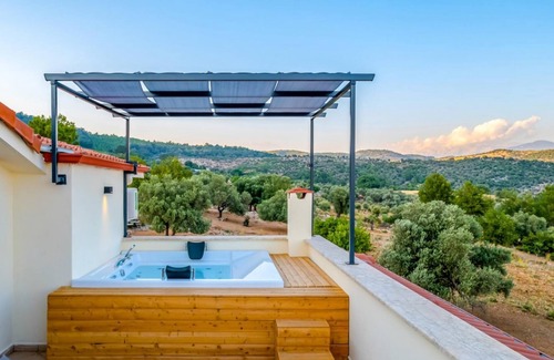 Faralya Villa | Villa with Shared Pool and Sea View in Seydikemer