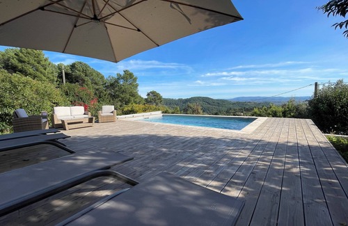 Chassiers Villa | Villa with swimming pool, with beautiful views and on a very quiet location.