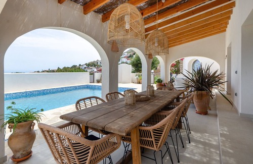 Benitachell Villa | Villa 'Xenofilia 6' with Sea View, Wi-Fi and Air Conditioning