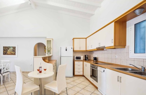 Agios Stefanos Villa | Villa Zeus - Within walking distance of the beach, amazing sea views & has WI-FI