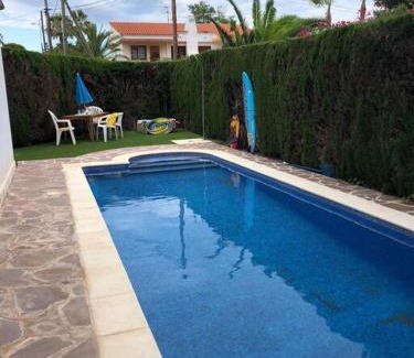 Benicassim House | Villapolonia, casa 8 pax. piscina y aire ac.