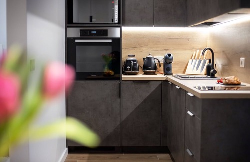 Business District Apartment | Vilnius Downtown Studio with Free Parking & WiFi - Ideal for Business or Couples