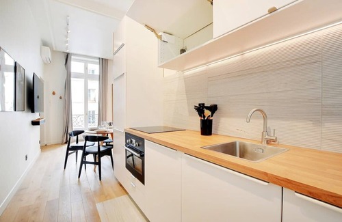 Quartier du Mail Apartment | Vivez une éxperience au coeur de la vie Parisienne (climatisation)
