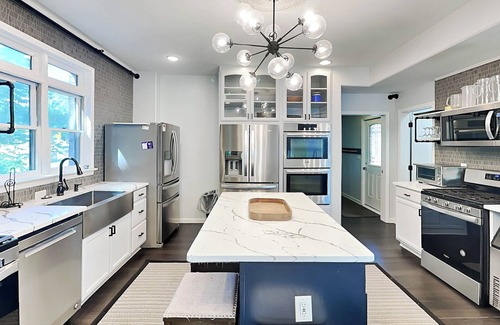 Thayerville House | VVS - Very Very Special: Private Dock in Prime Location, Hot Tub & Game Room