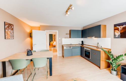 Unterjoch Apartment | VYLD: Deer pasture with terrace