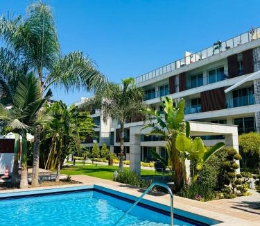 Larnaca Apartment | Wakacyjny apartament w Courtyard Long Beach Holiday Resort