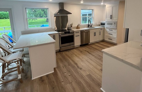 Top of the Hill House | Walk to 1st Beach from completely renovated Home with great Ocean and Pond views