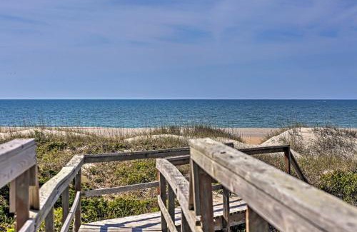 Morehead City Apartment | Walk to Beach Ocean-View Atlantic Beach Condo!