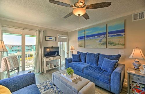 Morehead City Apartment | Walk to Beach Ocean-View Atlantic Beach Condo!