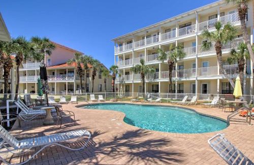 West Panama City Beach Apartment | Walk to Beach! PCB Resort Condo with Pool Access