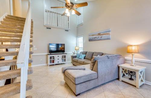 West Panama City Beach Apartment | Walk to Beach! PCB Resort Condo with Pool Access