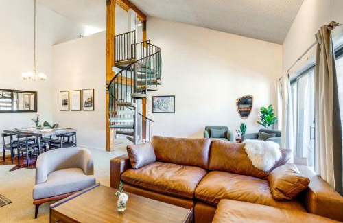 Crested Mountain Village Apartment | Walk to Lift Mtn-View Crested Butte Condo with Loft