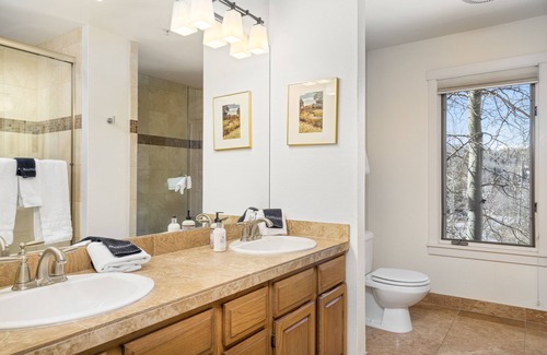 Mountain Village House | Walk to lifts room with mountain view & hot tub - snowbird-friendly