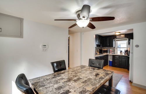 Fond du Lac House | Walk to Main St Fond du Lac: Retreat w/Yard