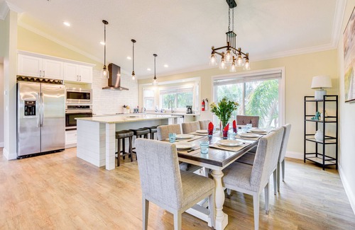 Whitney Beach House | Walk to Ocean: Home w/Pool in Holmes Beach