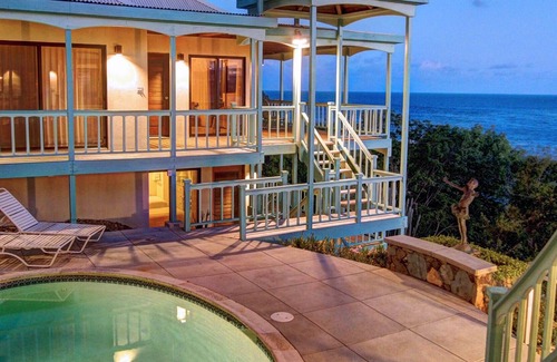 Contant Farms Villa | WaterCliff StJohn, Oceanfront Villa, Minutes From Town