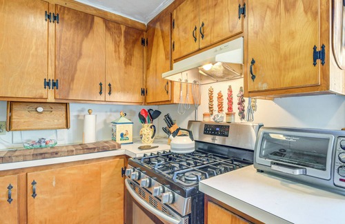 Newfield House | Waterfall Wonderland: Home w/Fire Pit in Newfield