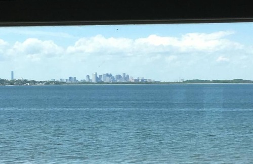 Quincy Apartment | Waterfront. Boston & island views. Kayaks onsite. Fall dates available!