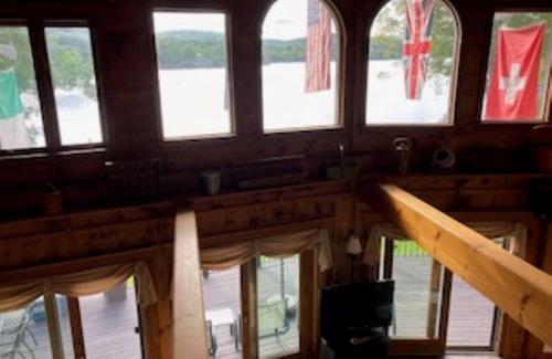 Castleton Ski Chalet | Waterfront Chalet with expansive views of lake & mountains.