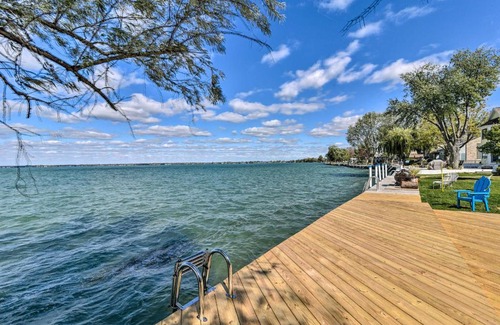 Anchorville House | Waterfront Clay Township Home on Anchor Bay!