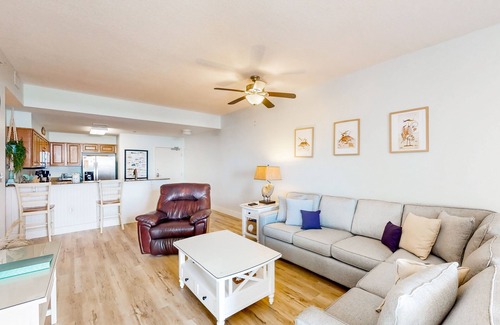 Fort Morgan Condo | Waterfront condo with pool & breathtaking balcony views