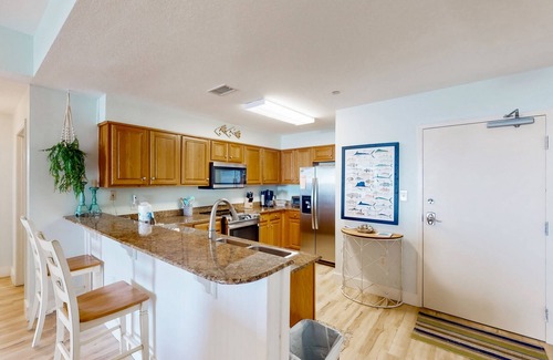 Fort Morgan Condo | Waterfront condo with pool & breathtaking balcony views