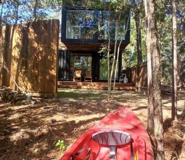 Waller House | Waterfront Container House In A Magical Forest!