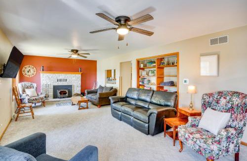 Fond du Lac House | Waterfront Fond du Lac Home on DeNeveu Lake!