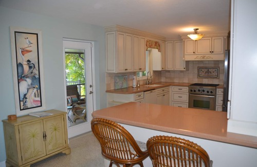 Baywood Village House | Waterfront home with dock. Pontoon boat available for fishing and beaches.