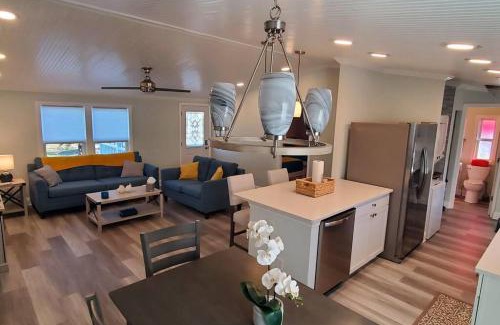 Butler Beach House | Waterfront home with private dock, walk to beach