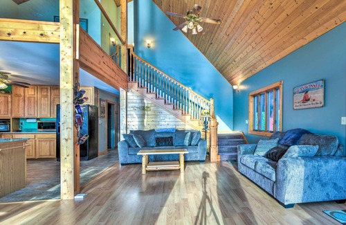 Gilford Cottage | Waterfront Saginaw Bay Retreat w/Grill & Yard!