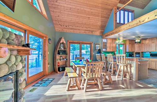 Gilford Cottage | Waterfront Saginaw Bay Retreat w/Grill & Yard!