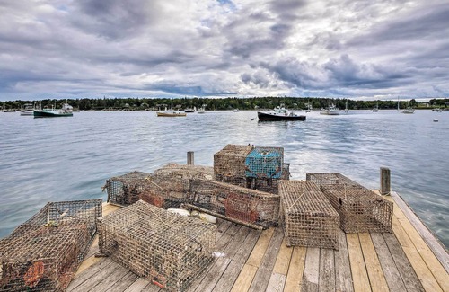 Manset Cottage | Waterfront Southwest Harbor Cottage on Dock!
