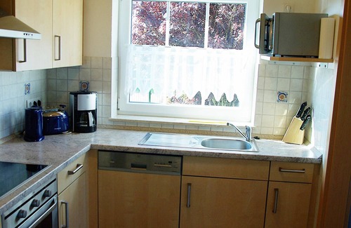 Krummhoern House | Wellness holiday house with sauna and fireplace on the Dredge