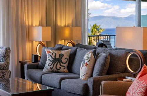 Kaanapali Apartment | Whaler Resort 508- Fully remodeled Whaler condo, stunning Kaanapali Beach Black Rock view