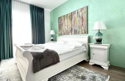 Tractorul Apartment | White Dream Penthouse with Jacuzzi
